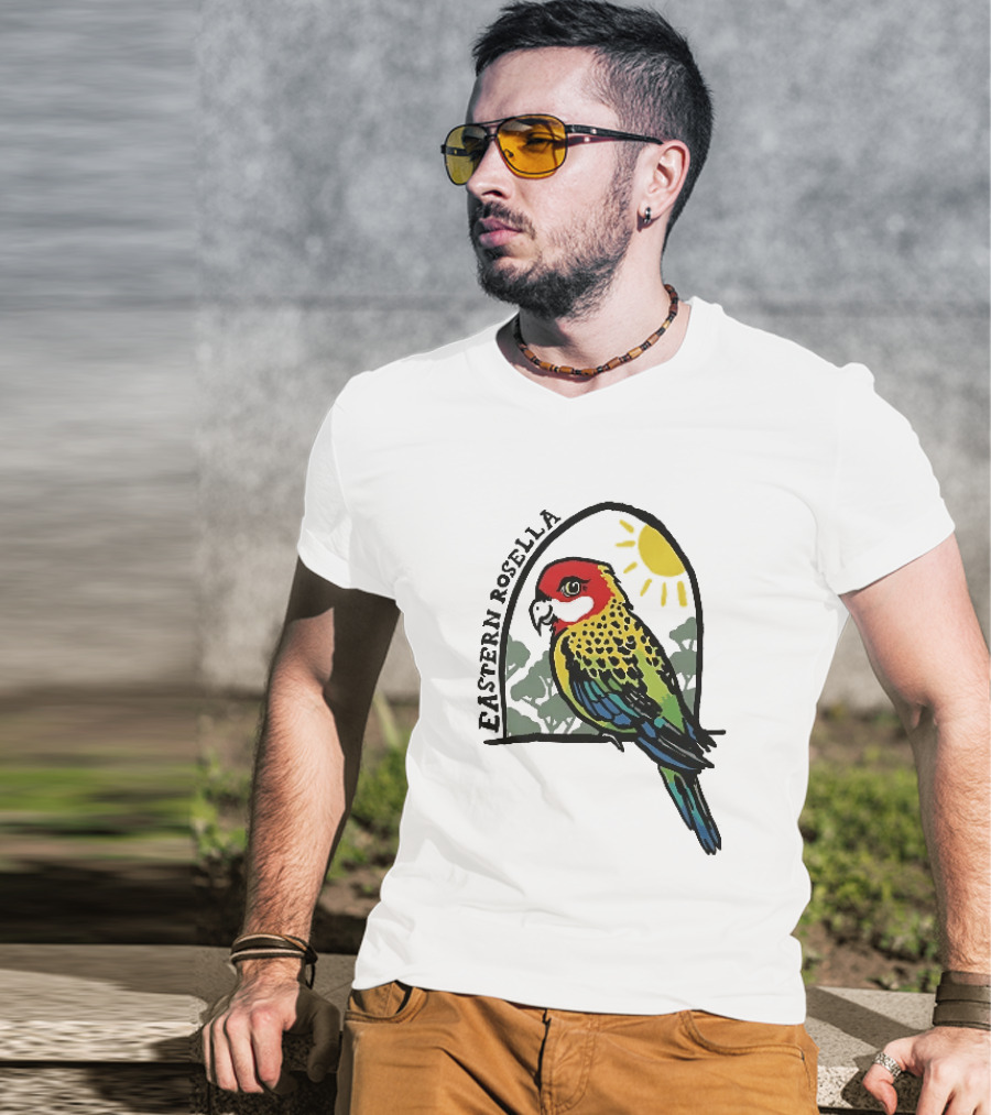 Eastern Rosella Bird Sunshine T-Shirt