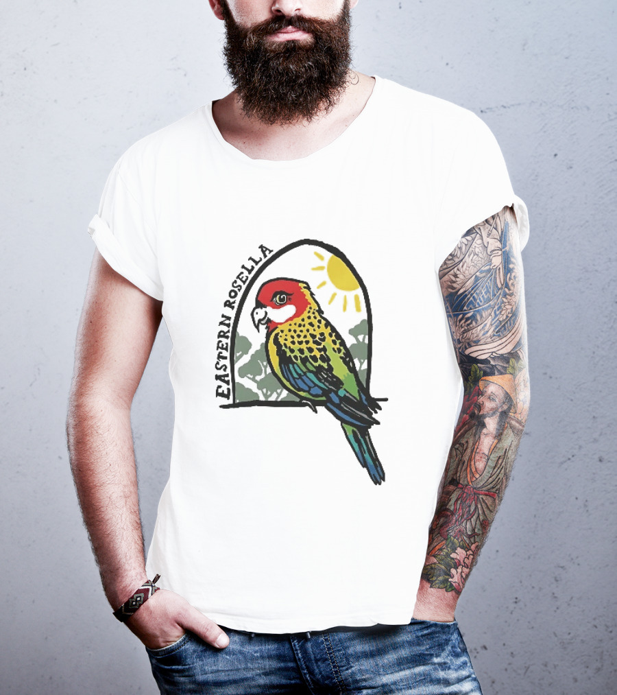 Eastern Rosella Bird Sunshine T-Shirt