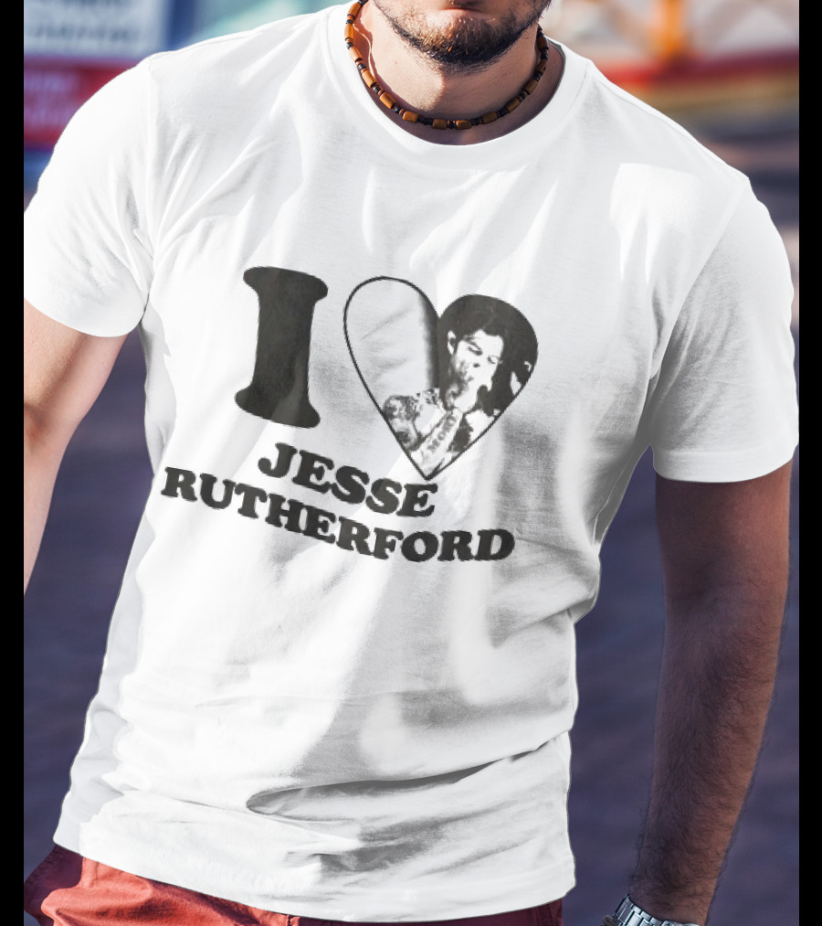 I Heart Jesse Rutherford Fan Appreciation T-Shirt