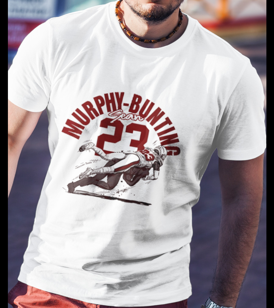 Murphy Bunting Sean 23 Arizona Football Athlete T-Shirt