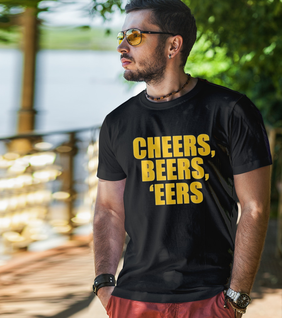 Cheers Beers Eers West Virginia Mountaineers Fans Celebration T-Shirt