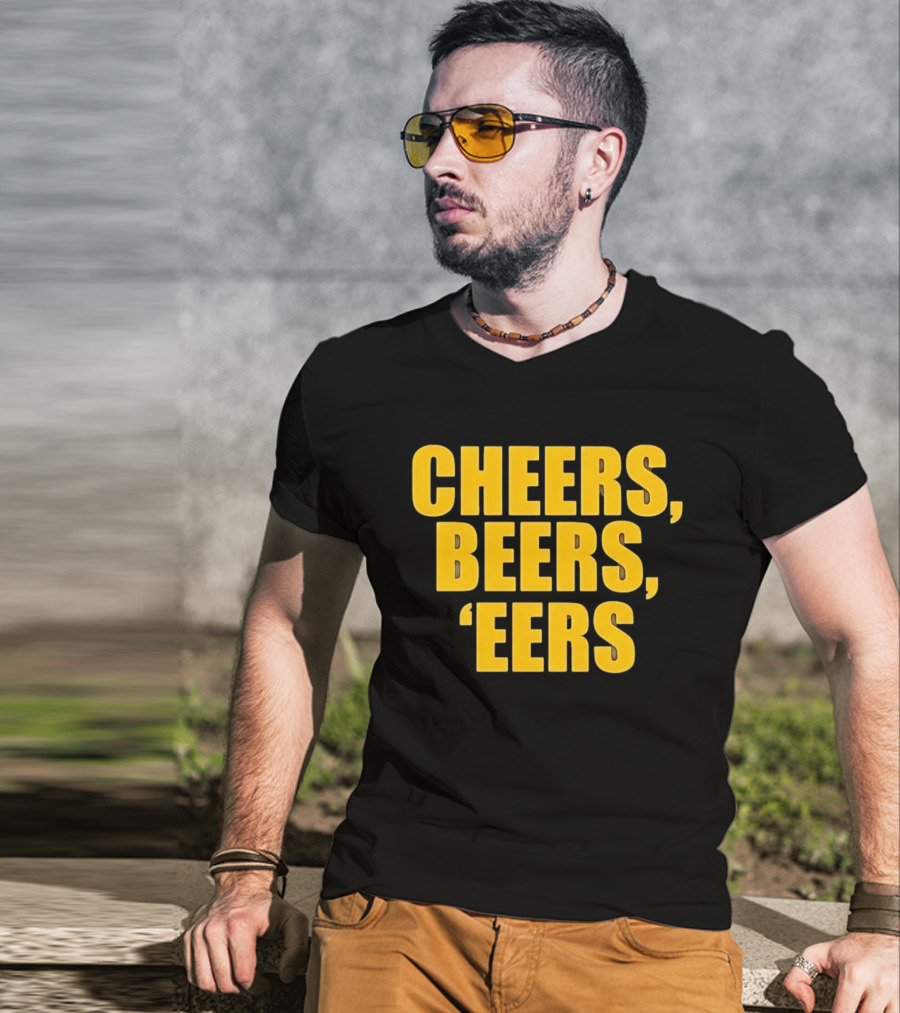 Cheers Beers Eers West Virginia Mountaineers Fans Celebration T-Shirt
