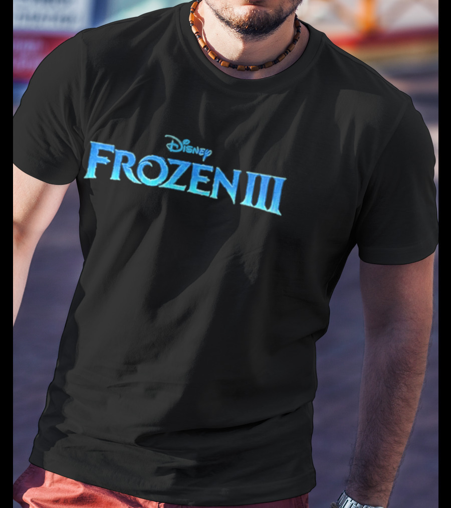 Disney Frozen III D23 2026 Concept Fall 2027 Theaters T-Shirt