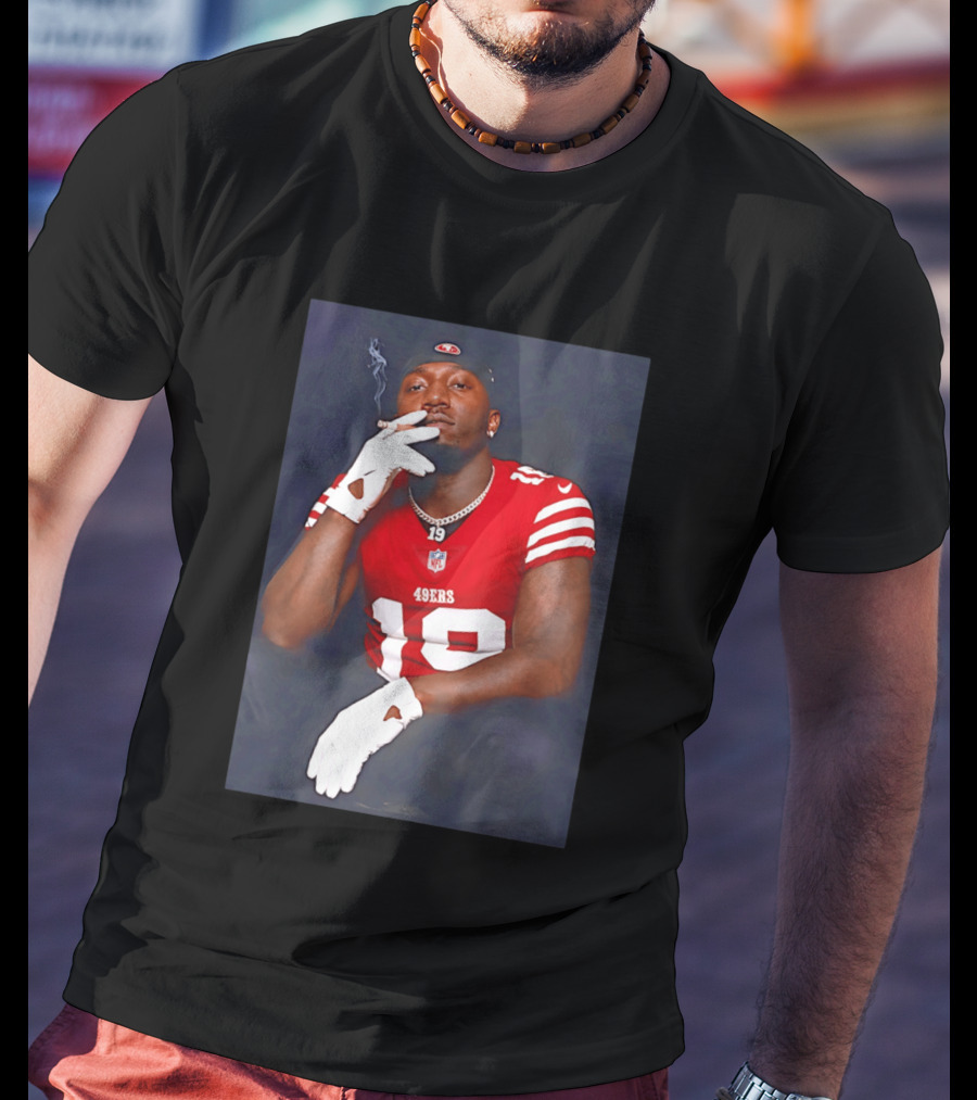 Deebo Samuel 19 NFL San Francisco 49ers Smoking T-Shirt