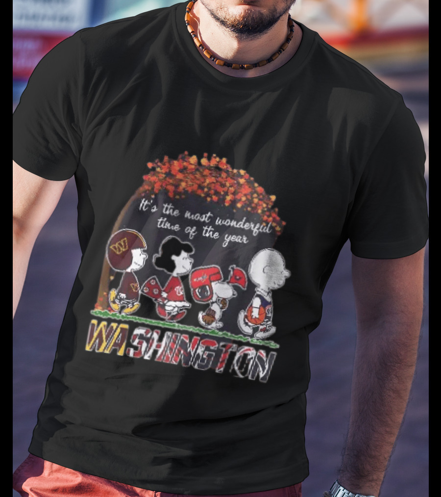 It’s The Most Wonderful Time Of The Year Washington Peanuts T-Shirt