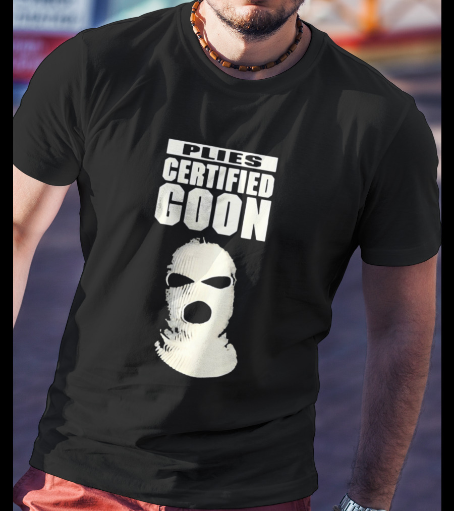 Plies Certified Goon Ski Mask T-Shirt