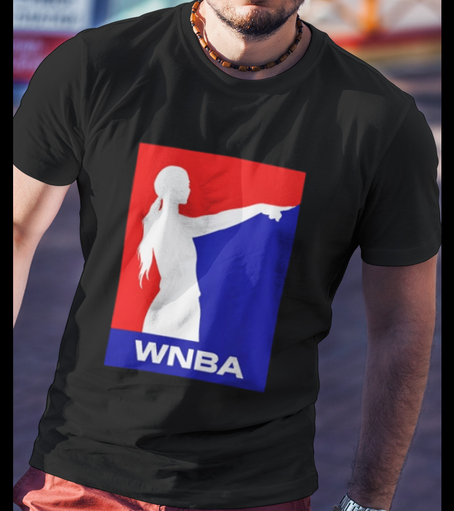 WNBA Red And Blue Sophie Cunningham Basketball T-Shirt