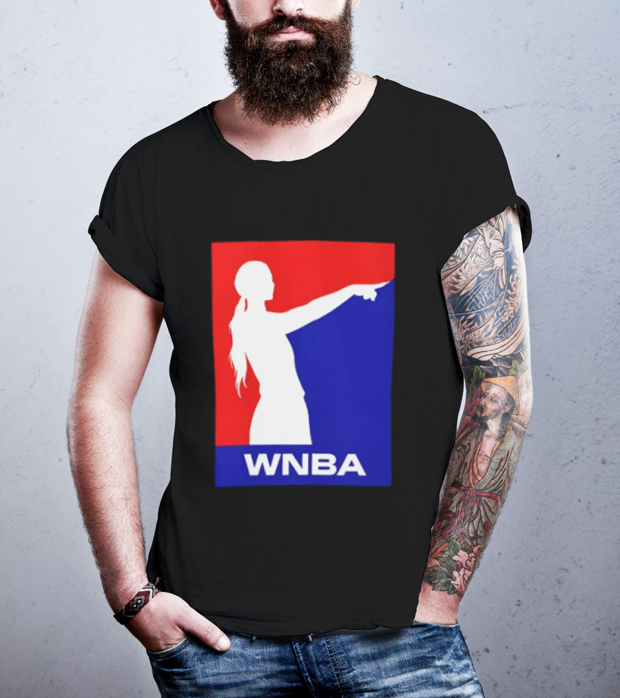 WNBA Red And Blue Sophie Cunningham Basketball T-Shirt
