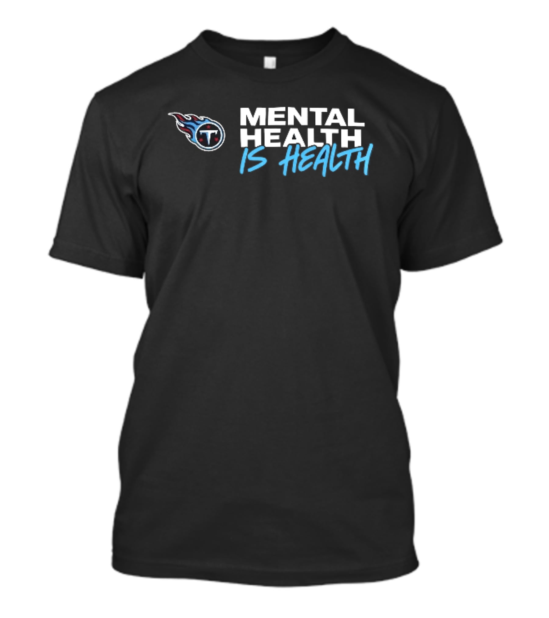 Tennessee Titans Mental Health Is Health Awareness T-Shirt