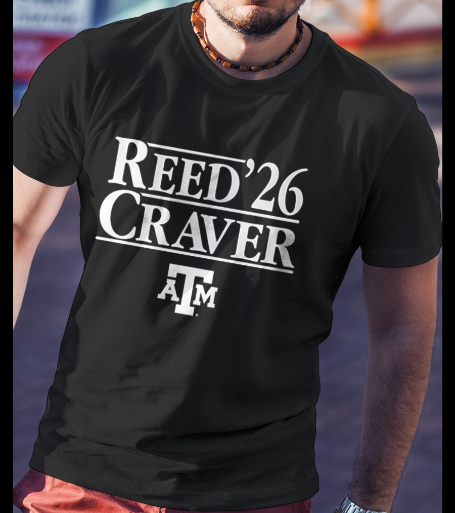 Reed Craver '26 Texas A M Football T-Shirt
