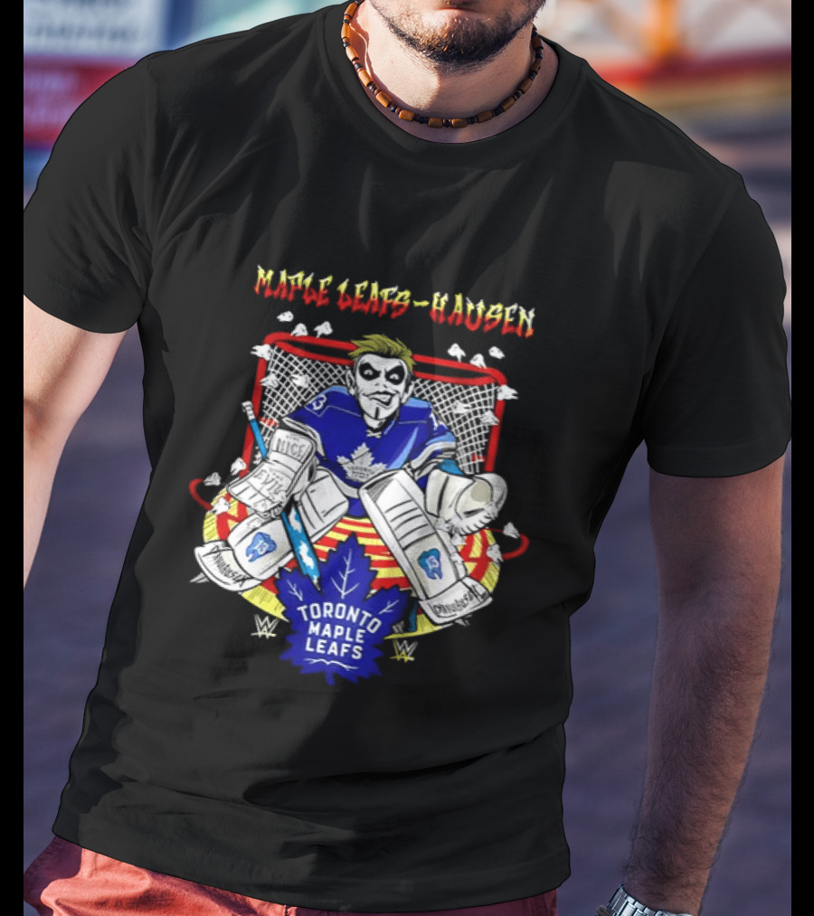 Toronto Maple Leafs Danhausen NHL Hockey WWE T-Shirt