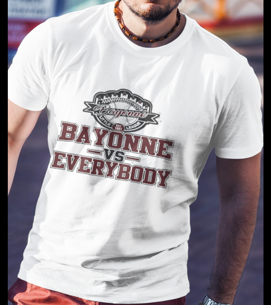 Bayonne Little League Vs Everybody Established 1951 T-Shirt