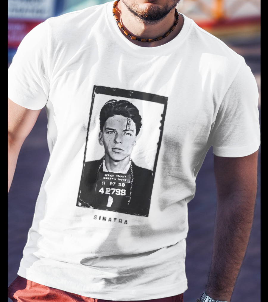 Bergen County Sheriffs Office 11 27 38 42799 Sinatra Shot T-Shirt
