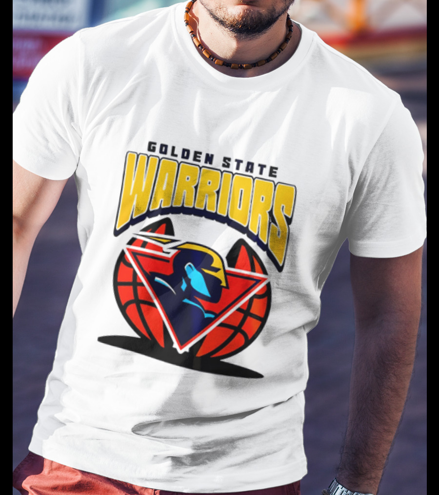 Golden State Warriors NBA 2026 Mania Retro Logo Basketball T-Shirt