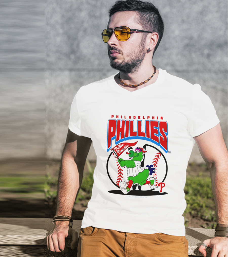 Philadelphia Phillies Phillie Phanatic 2026 Mania MLB Baseball T-Shirt