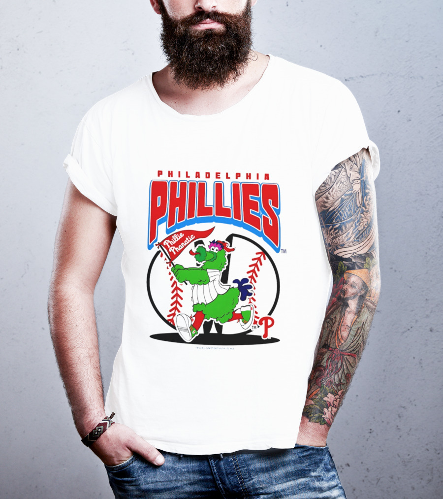 Philadelphia Phillies Phillie Phanatic 2026 Mania MLB Baseball T-Shirt