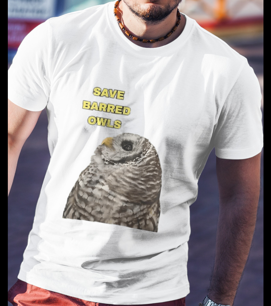 Save Barred Owls Barred Owl Conservation Appeal T-Shirt