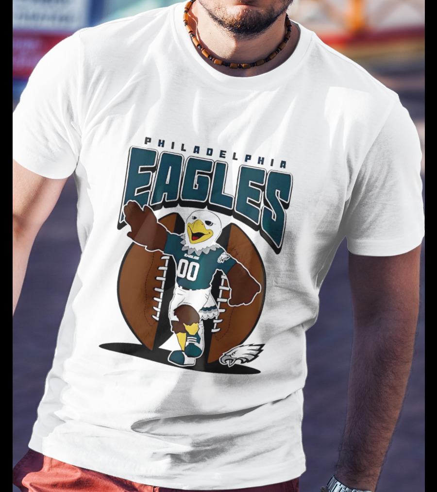 Philadelphia Eagles Swoop Mascot Football 2026 T-Shirt