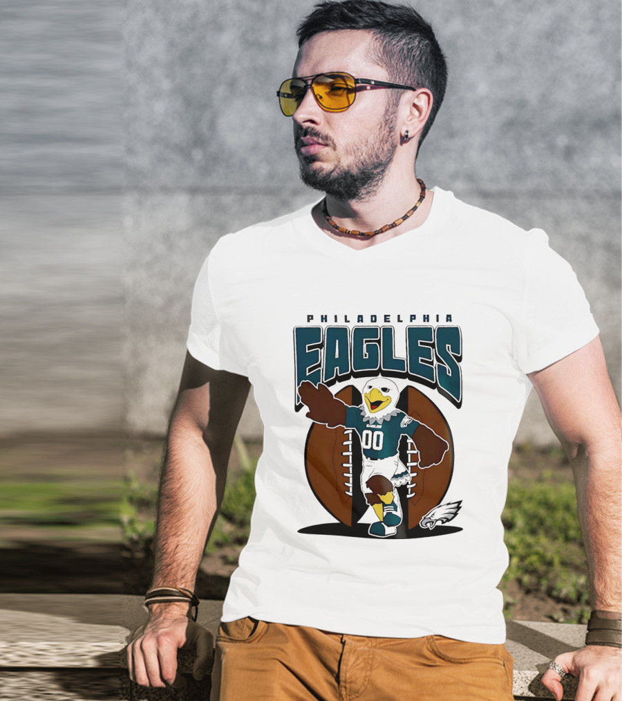 Philadelphia Eagles Swoop Mascot Football 2026 T-Shirt