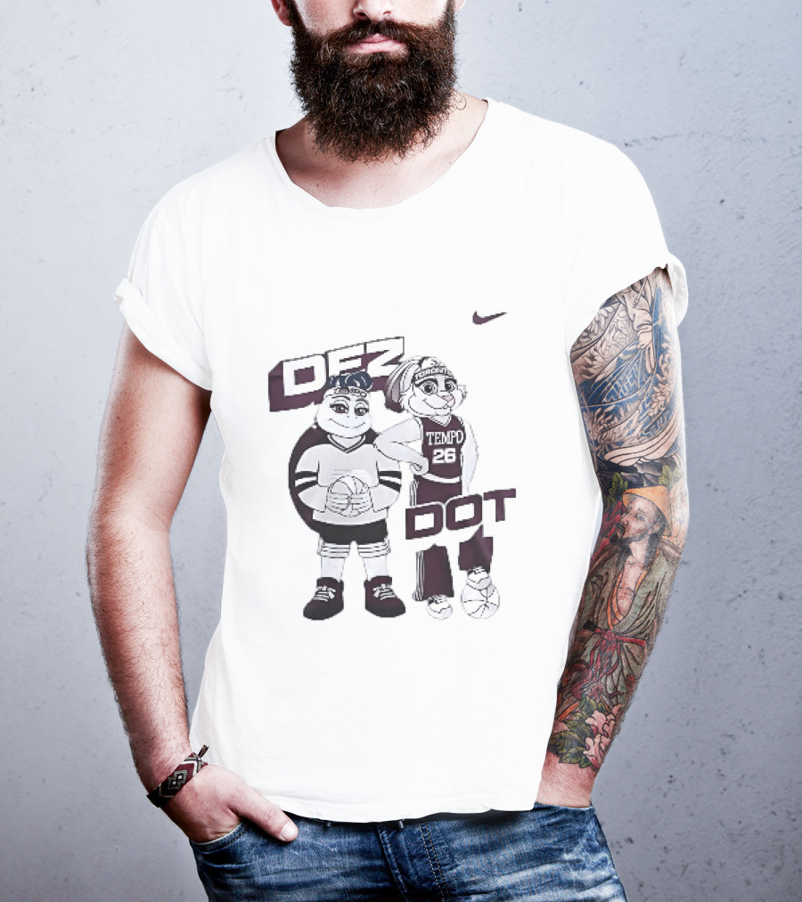 Toronto Tempo Dez Dot Mascots Basketball Nike T-Shirt