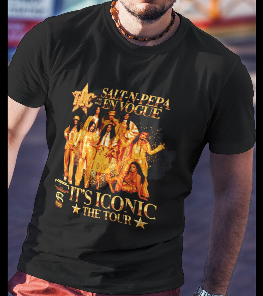 TLC Salt N Pepa And En Vogue It's Iconic The Tour T-Shirt