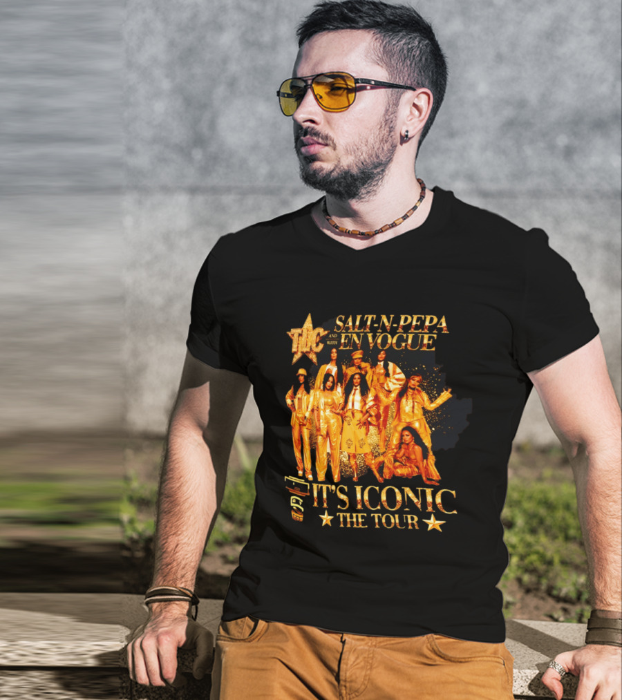 TLC Salt N Pepa And En Vogue It's Iconic The Tour T-Shirt