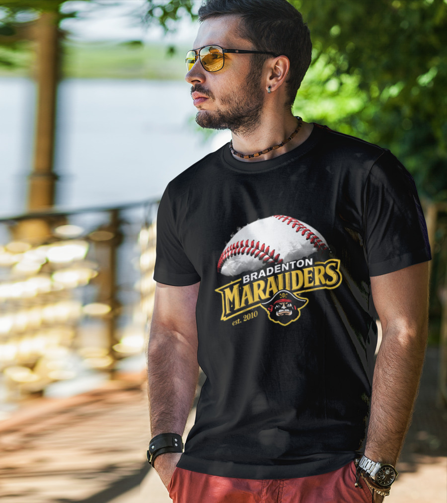 Bradenton Marauders Y2K Night Giveaway 2026 Baseball Pirate T-Shirt