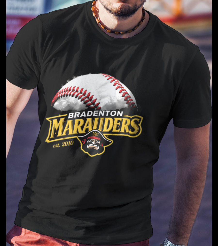 Bradenton Marauders Y2K Night Giveaway 2026 Baseball Pirate T-Shirt
