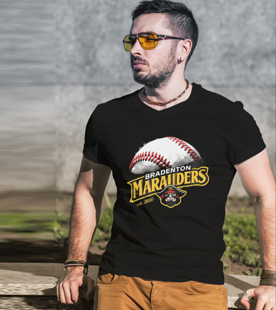 Bradenton Marauders Y2K Night Giveaway 2026 Baseball Pirate T-Shirt
