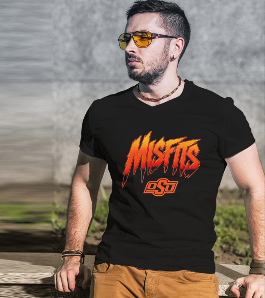 Misfits Oklahoma State Cowboys OSU T-Shirt