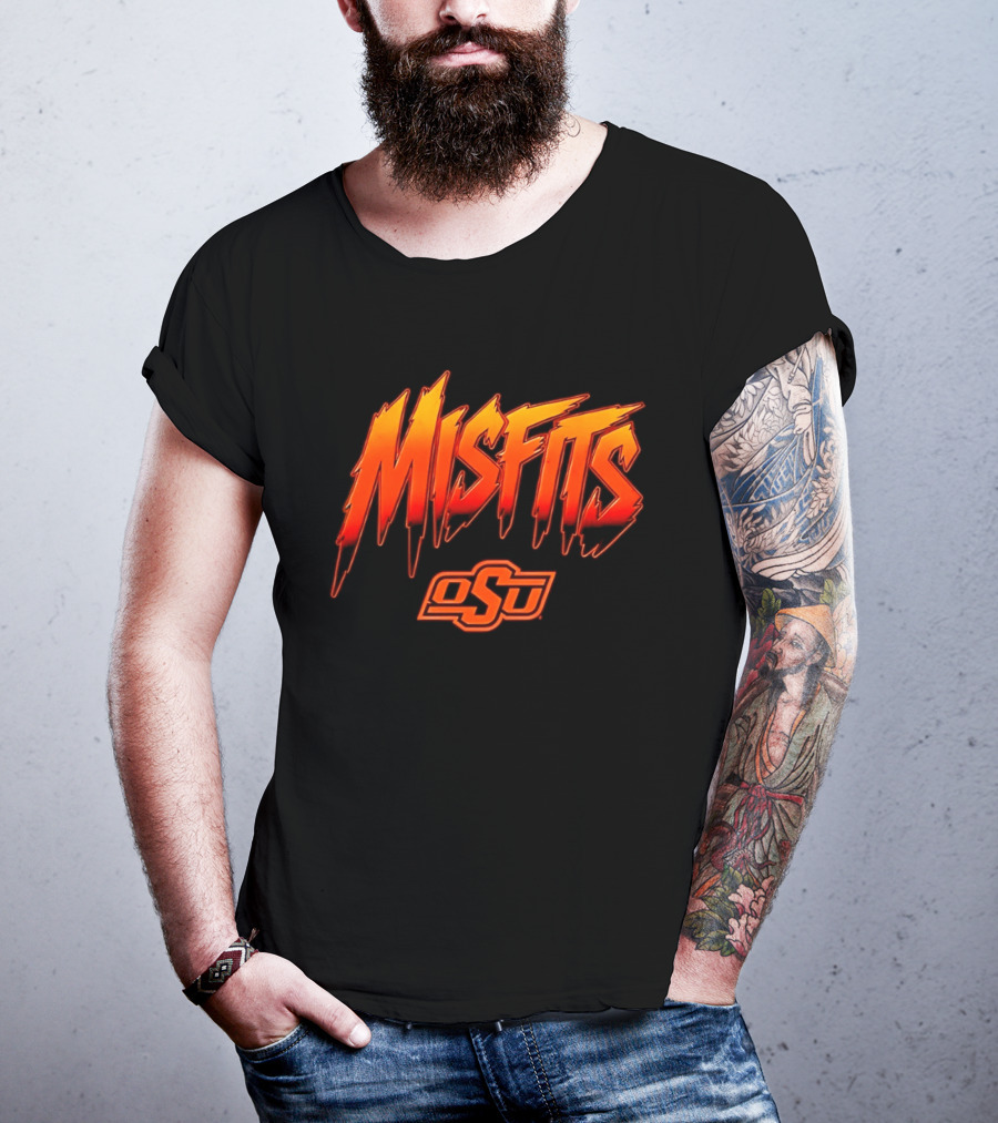 Misfits Oklahoma State Cowboys OSU T-Shirt