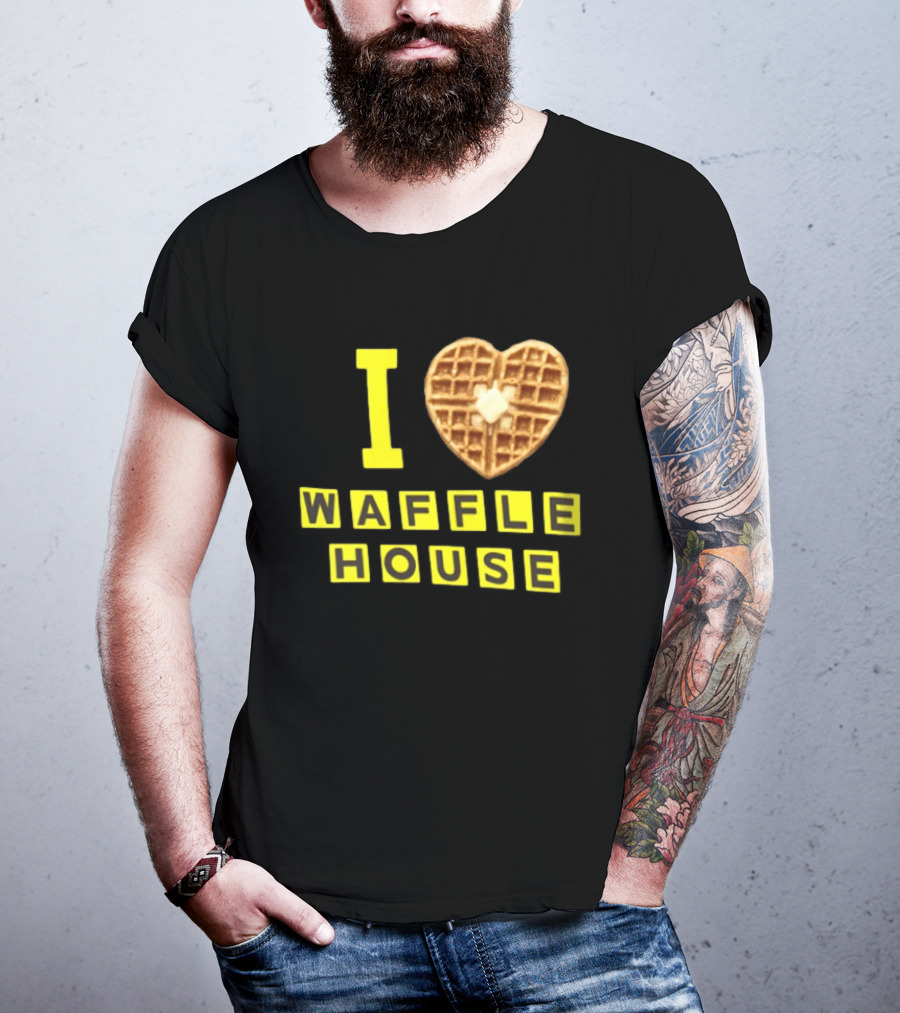 I Heart Waffle House Waffle Love I Waffle House T-Shirt