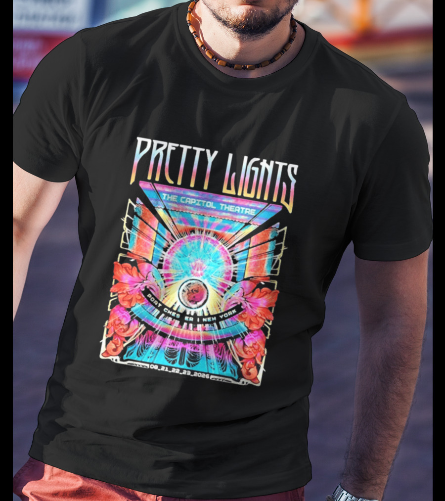 Pretty Lights The Capitol Theatre Port Chester NY August 21 23 2026 T-Shirt