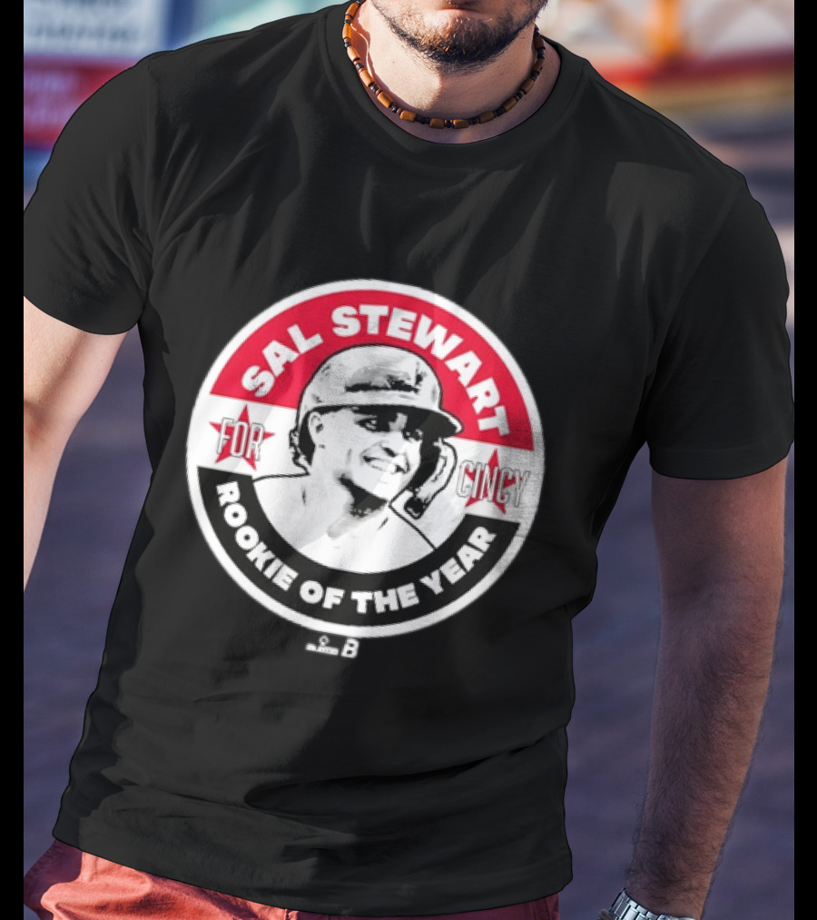 Sal Stewart For Cincy Rookie Of The Year T-Shirt
