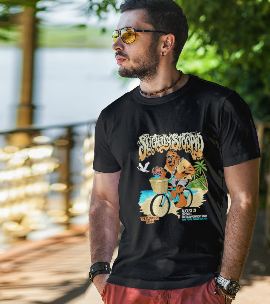 Slightly Stoopid Cocoa Riverfront Park August 21 The Elovaters Demn Event 2026 T-Shirt