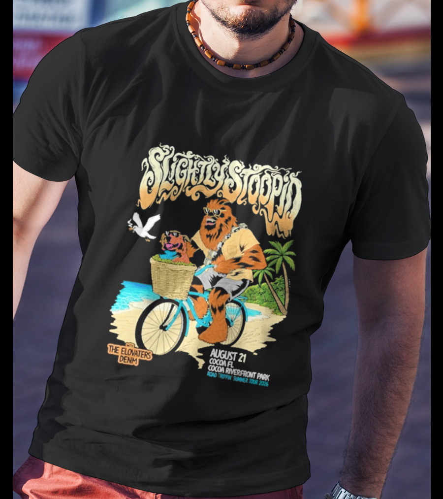 Slightly Stoopid Cocoa Riverfront Park August 21 The Elovaters Demn Event 2026 T-Shirt