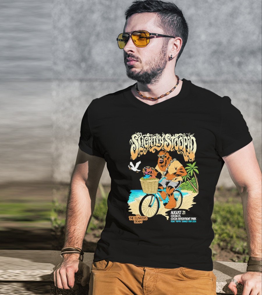 Slightly Stoopid Cocoa Riverfront Park August 21 The Elovaters Demn Event 2026 T-Shirt