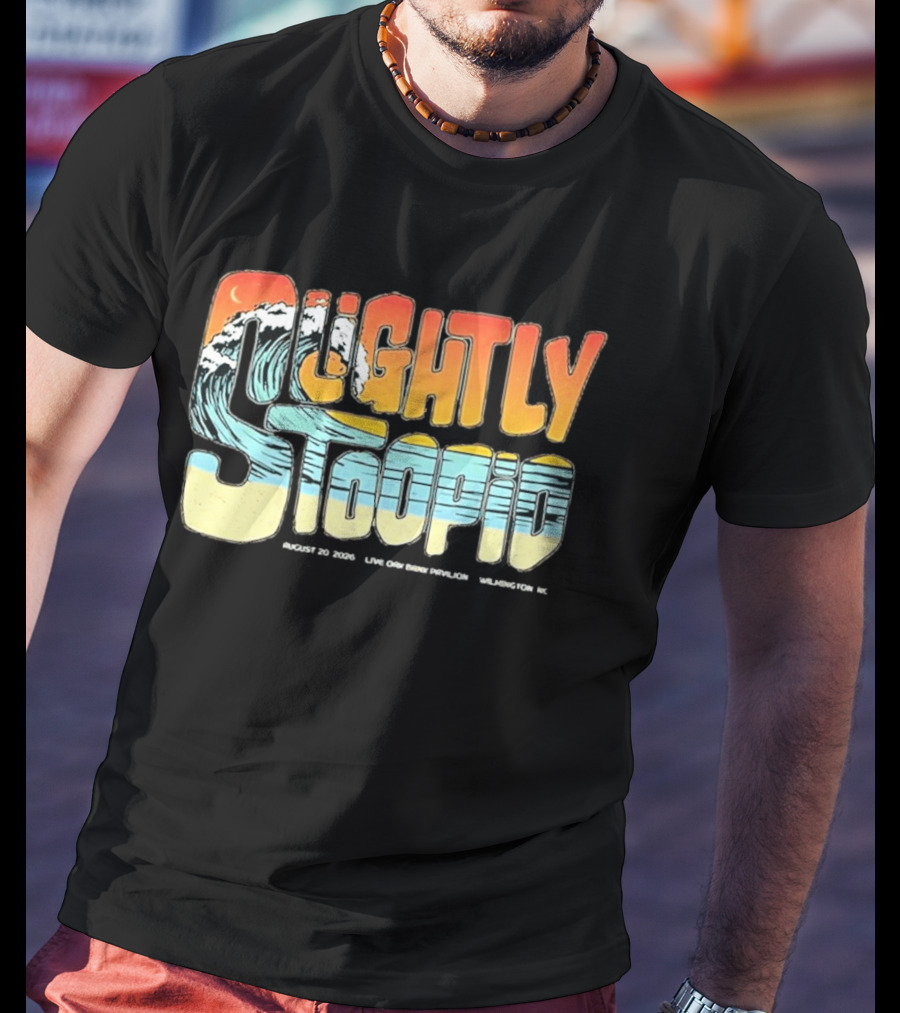 Slightly Stoopid August 20 2026 Live At Live Oak Bank Pavilion Wilmington NC T-Shirt