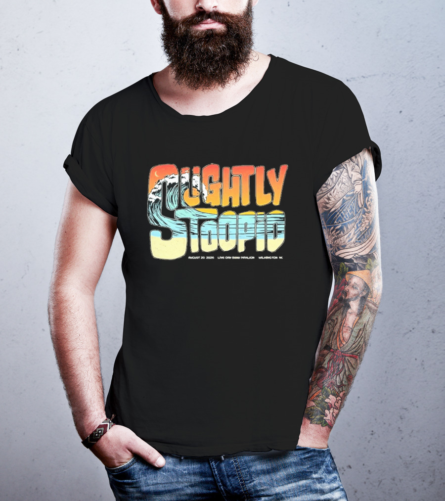 Slightly Stoopid August 20 2026 Live At Live Oak Bank Pavilion Wilmington NC T-Shirt