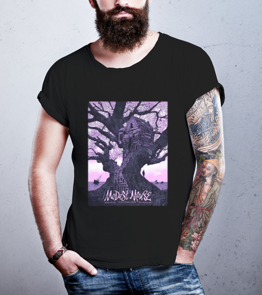 Modest Mouse South Deerfield MA Tree House Brewing August 20 2026 Event T-Shirt