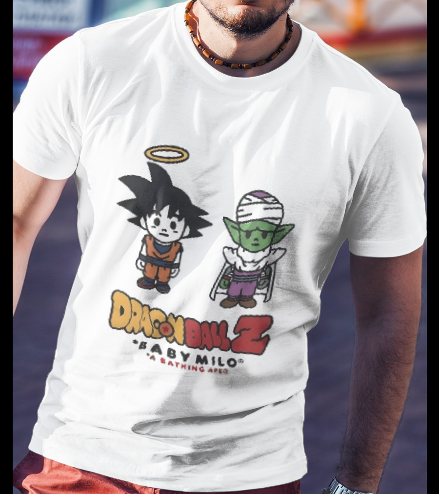 Dragon Ball Z Baby Milo Goku Piccolo Collaboration T-Shirt