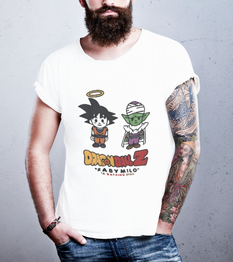 Dragon Ball Z Baby Milo Goku Piccolo Collaboration T-Shirt
