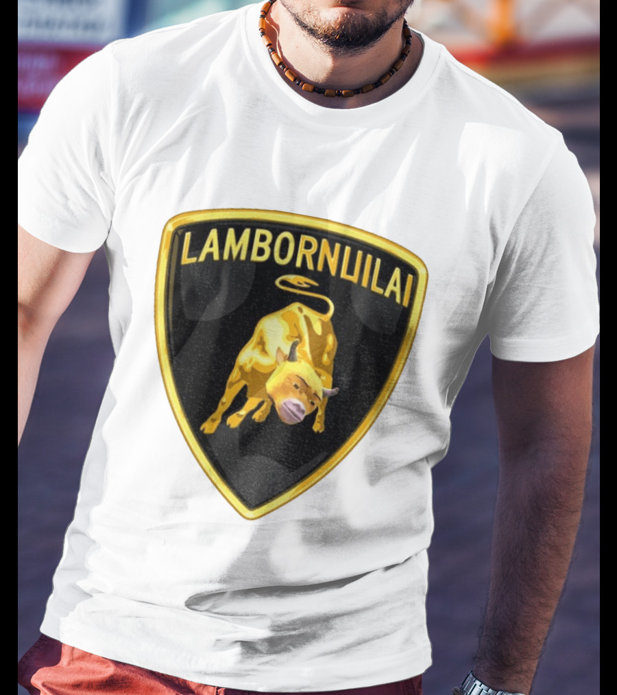 Lambornuilai Gold Bull Meme Niu Lai T-Shirt