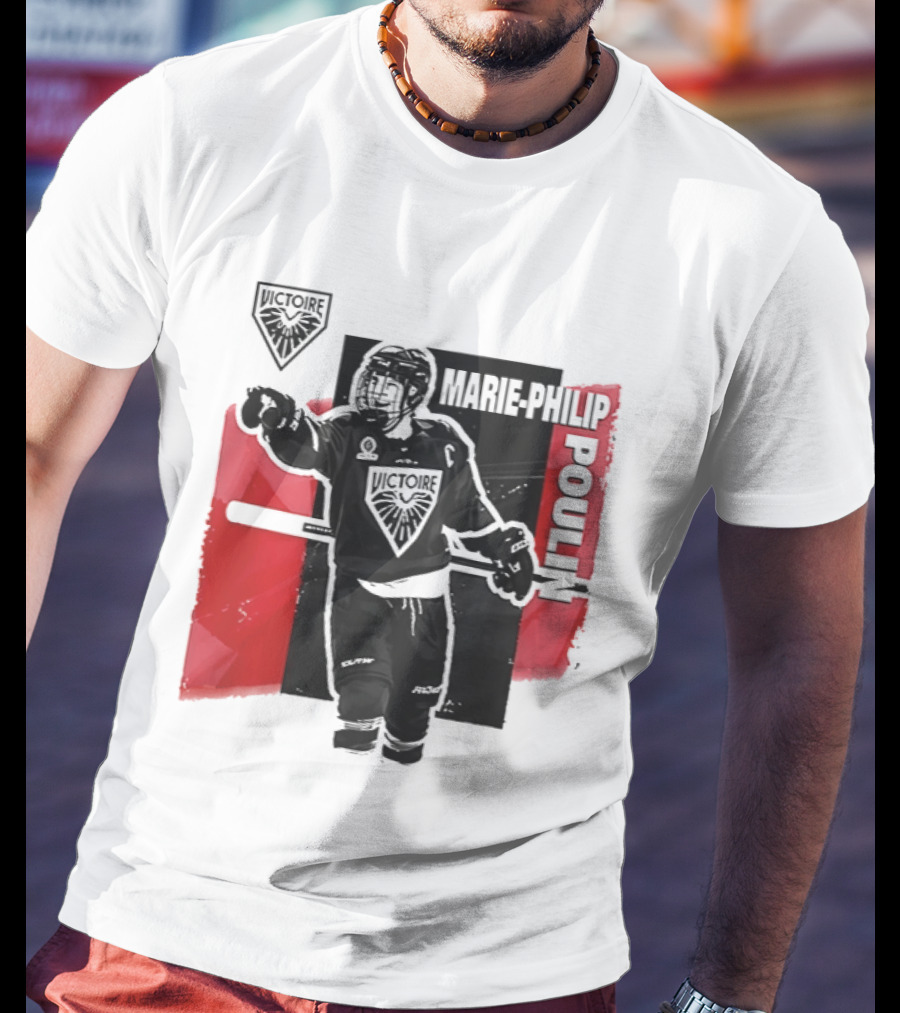 Marie Philip Poulin Team Vancouver Goldeneyes PWHL 2026 T-Shirt
