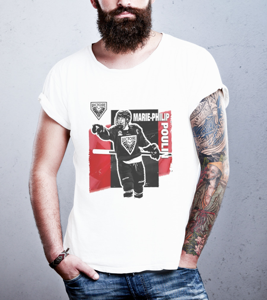 Marie Philip Poulin Team Vancouver Goldeneyes PWHL 2026 T-Shirt
