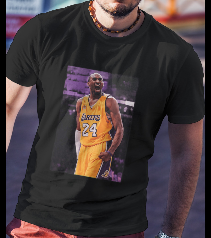 A. J. Brown Wear Mamba Kobe Bryant Lakers 24 T-Shirt