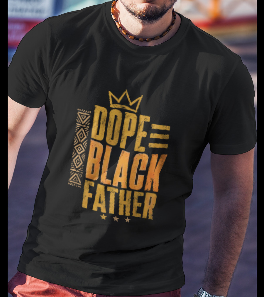 Dope Black Father Crown T-Shirt