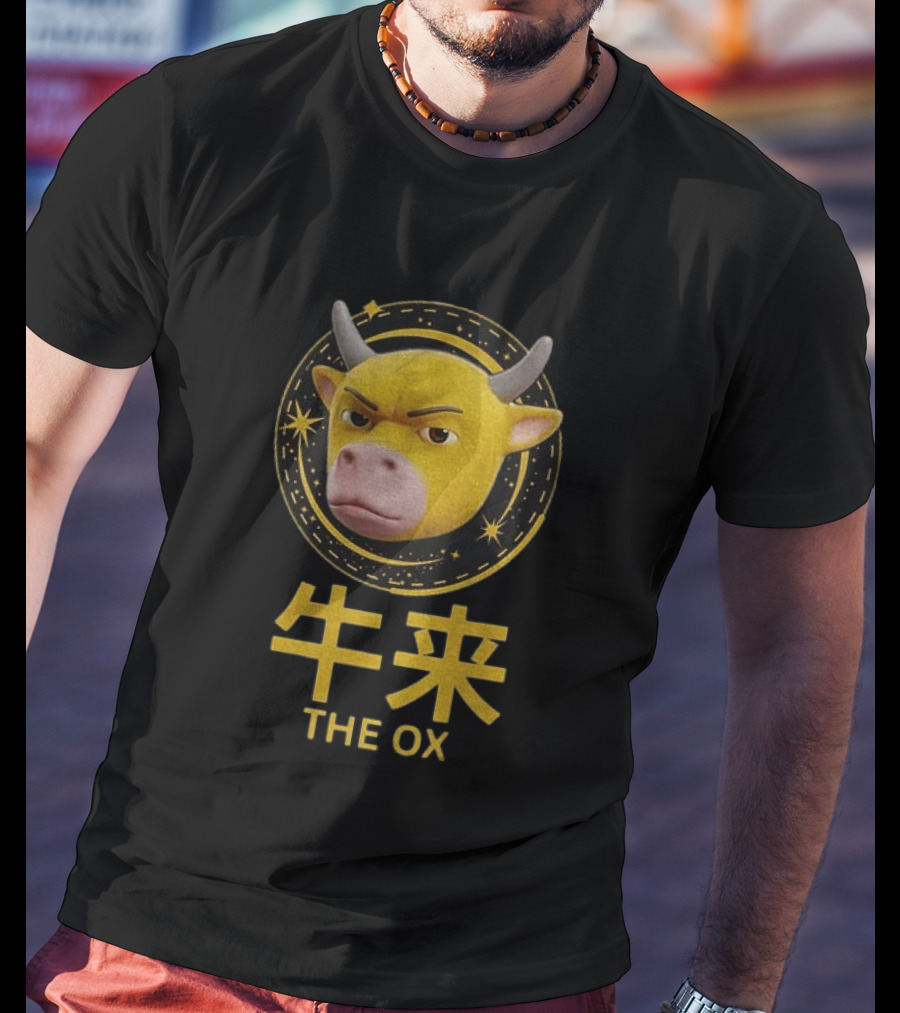 The Ox Meme Expressive Face T-Shirt