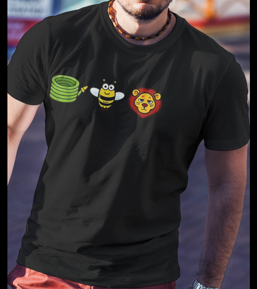 Bee Lion Hose Emoji Icons Collection T-Shirt