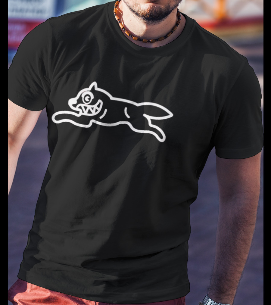 Icecream Phantom Running Ghost Wolf T-Shirt